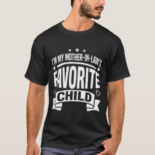 Camiseta Boda de mi hijo favorito con mi suegra