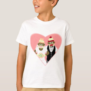 Camiseta Boda de mono de sock
