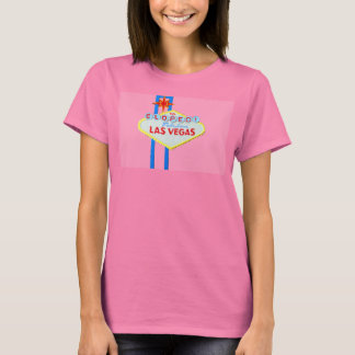 Camiseta Boda de novia del Rótulo de Las Vegas