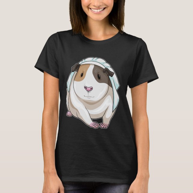 Camiseta Boda de novias de cerdo guineano (Anverso)