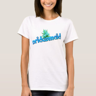 Camiseta Boda De Novias Y Flores De Bouquet Cuate