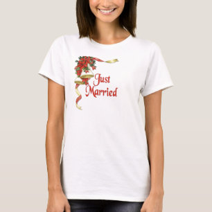 Camiseta Boda de Poinsettia Bells