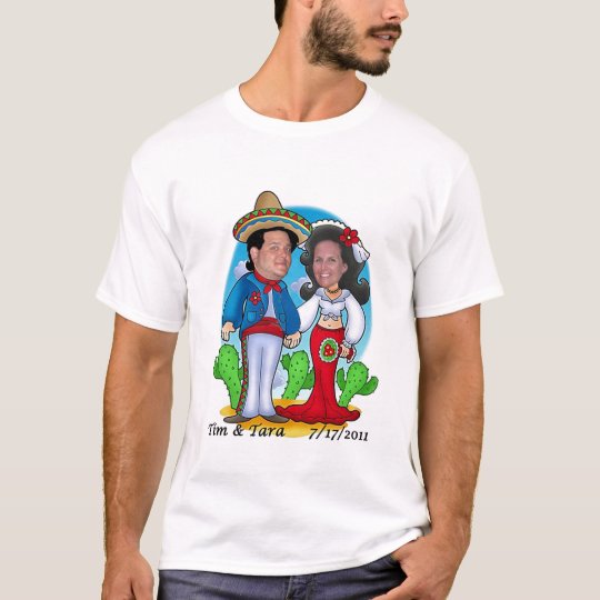 Camiseta Boda de Tara y de Tim