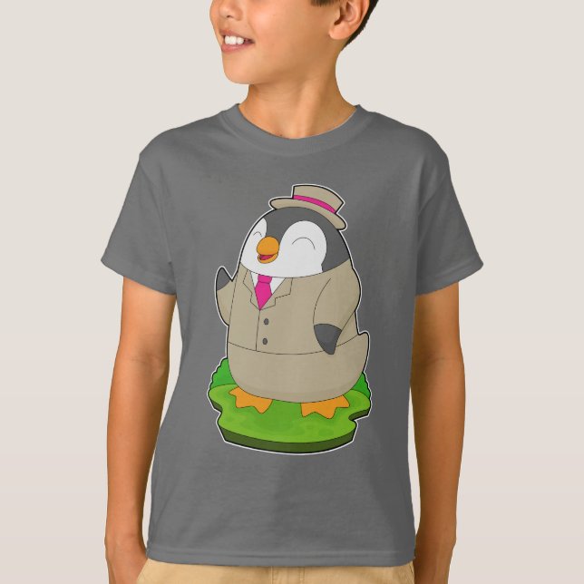Camiseta Boda de traje de pingüino (Anverso)