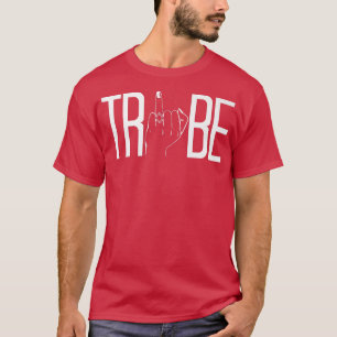 Camiseta Boda del dedo del anillo de la tribu Soltera Britá