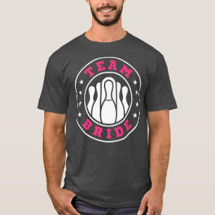 Camiseta Boda del equipo de novias Groom Bowling Bacheler P