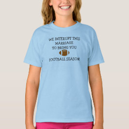 Camiseta Boda del fútbol