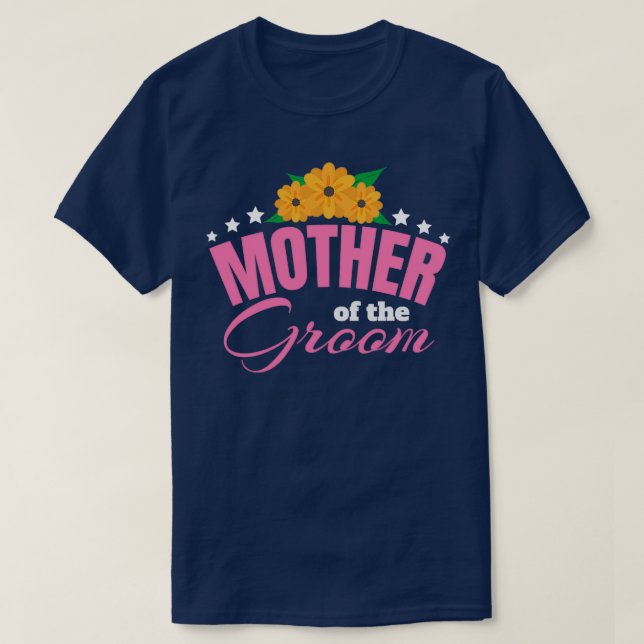 Camiseta Boda del partido del bachiller madre de la identid (Diseño del anverso)