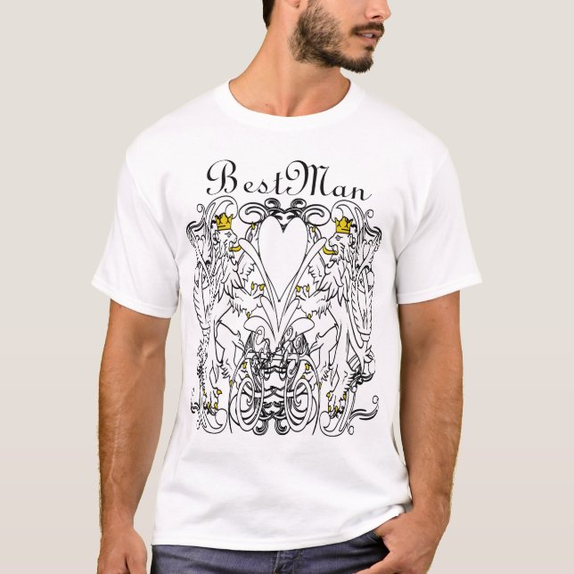 Camiseta Boda del Renacimiento de Lion Rampant (Anverso)