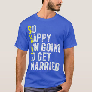 Camiseta Boda Divertida Sarcástica Novio Novia Compromiso M
