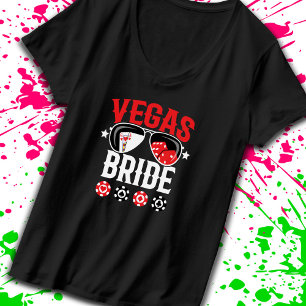Camiseta Boda en Vegas - Novia - Despedida de soltera en Ve