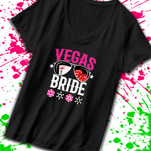 Camiseta Boda en Vegas - Novia - Despedida de soltera en Ve