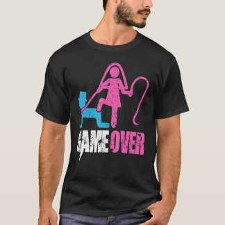 Camiseta Boda Game Over Novia y Novio Despedida de Soltero