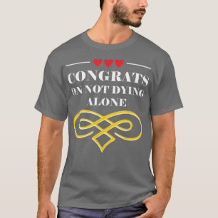 Camiseta Boda gracioso matrimonio sarcástico novia y novio