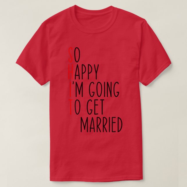 Camiseta Boda gracioso Sarcástico Groom Bride Compromiso Ma (Diseño del anverso)