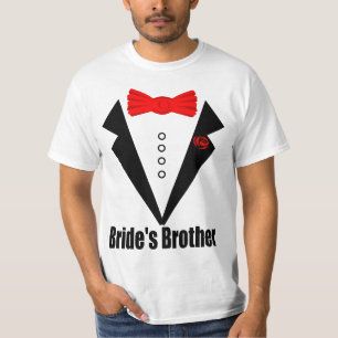 Camiseta boda, hermano de la novia