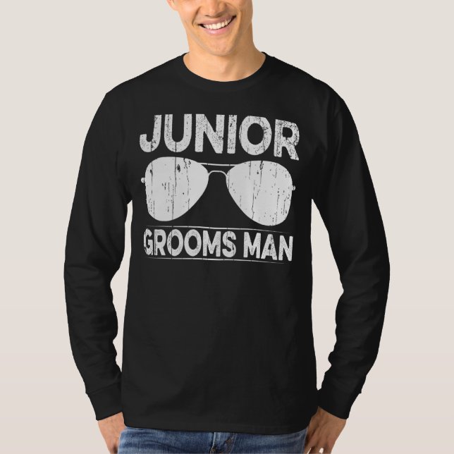 Camiseta Boda Junior Groomsman Guay Shades (Anverso)