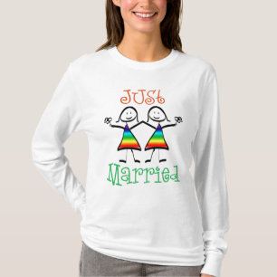 Camiseta Boda Lesbiana recién casada