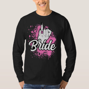Camiseta Boda Luna de miel Bachelorette Fiancée Esposa