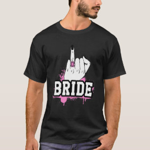 Camiseta Boda Luna de miel Bachelorette Fiancée Wifey Funny
