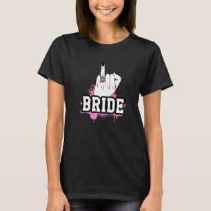 Camiseta Boda Luna de miel Bachelorette Fiancée Wifey Funny