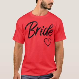 Camiseta Boda Novia Blanca Sencilla  Luna de miel Bachel
