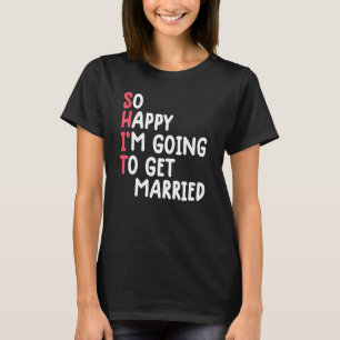 Camiseta Boda Para Parejas Groom Engagement Tee
