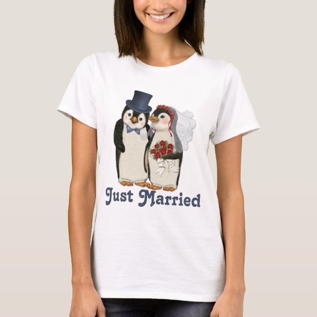 Camiseta Boda Penguin (Anverso)