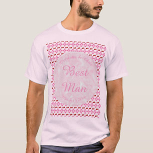 Camiseta Boda Primavera Rosa Flor de cerezo y cerezas