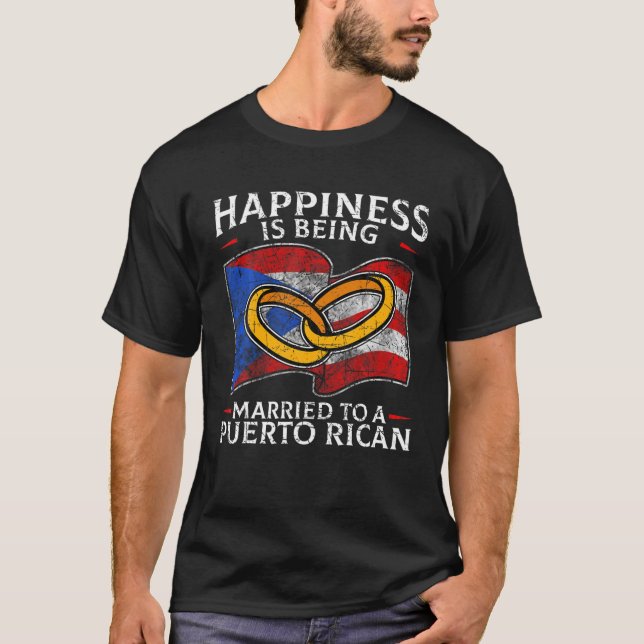 Camiseta Boda Puertorriqueño Commonwealth De Puerto Rico P (Anverso)