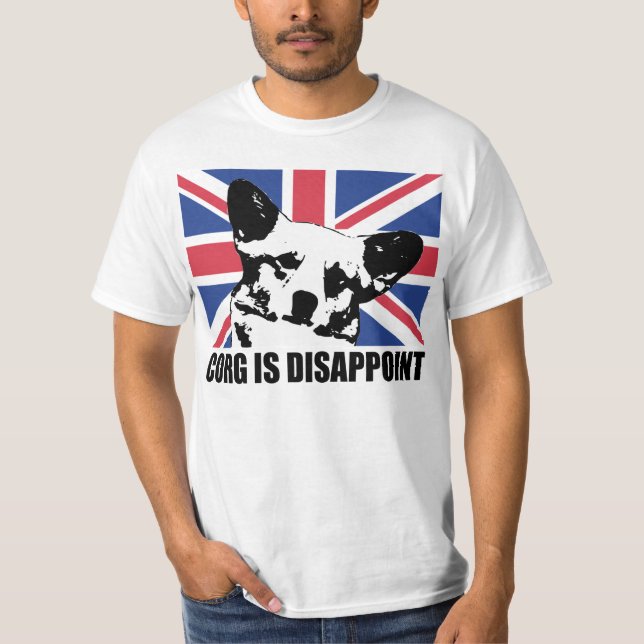 Camiseta Boda real: Corg es decepción (Anverso)