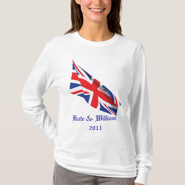 Camiseta Boda Real/Kate/William (Anverso)