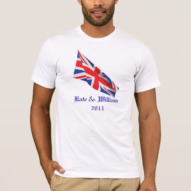Camiseta Boda Real/Kate y William (Anverso)