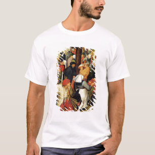 Camiseta Boda rústico, detalle de la gente bailando