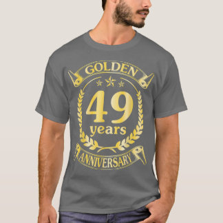 Camiseta Boda Se Casó Con El Dorado 49 Años De Aniversario