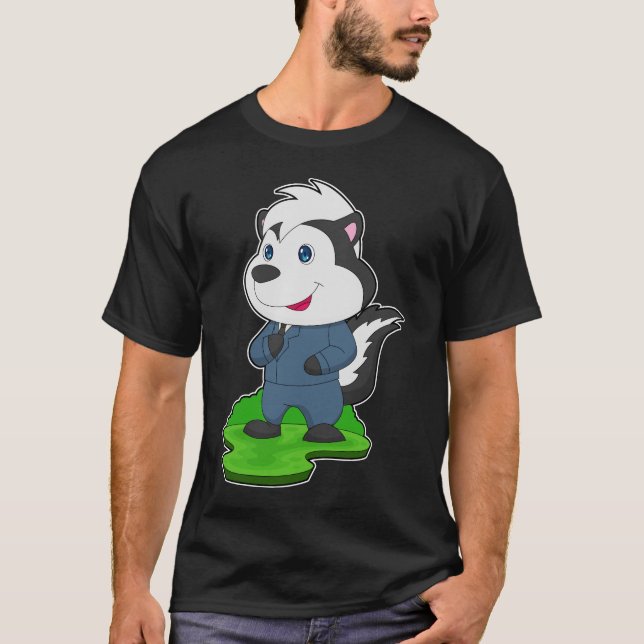 Camiseta Boda Skunk Groom (Anverso)
