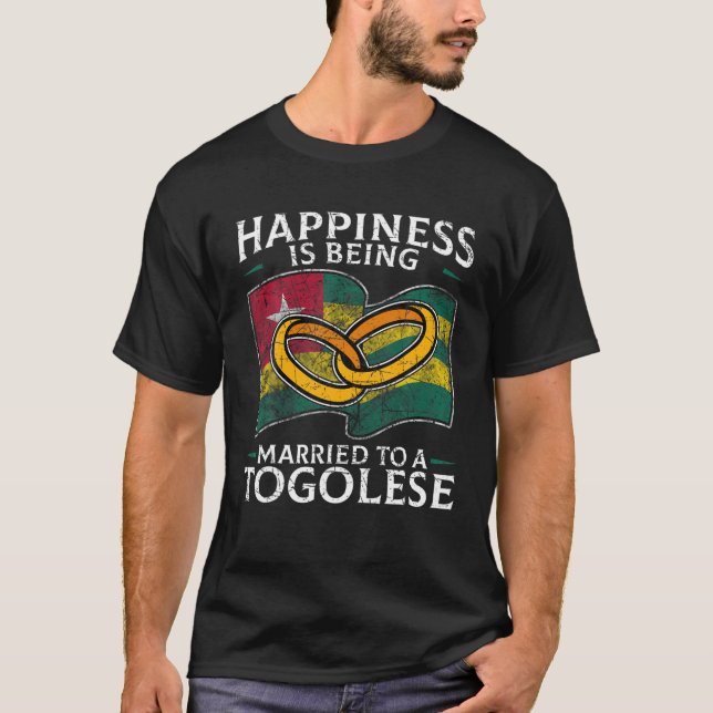 Camiseta Boda togolés República Togo Patrimonio de la Repúb (Anverso)