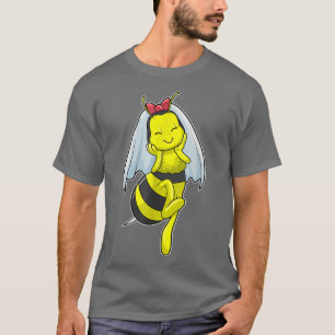 Camiseta Boda Velo de Novia Abeja