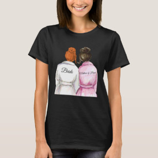 Camiseta Boda y ducha de novia Matrona de honor 5