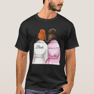 Camiseta Boda y ducha de novia Matrona de honor 5