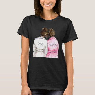 Camiseta Boda y ducha de novia Sugerencia para dama de hon