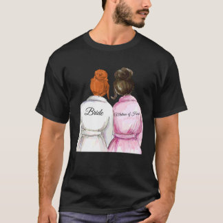 Camiseta Boda y fiesta de compromiso Matrona de Honor 5