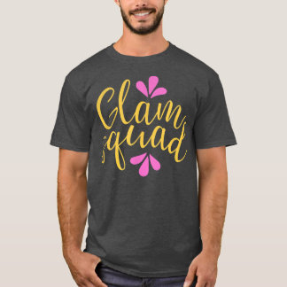 Camiseta Bodas de Dama de Honor Fiesta de Soltera Novia Gla
