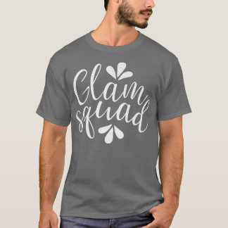 Camiseta Bodas de dama de honor Fiesta de soltera Novia Gla