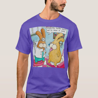 Camiseta Boddy Bunny MD en el trabajo