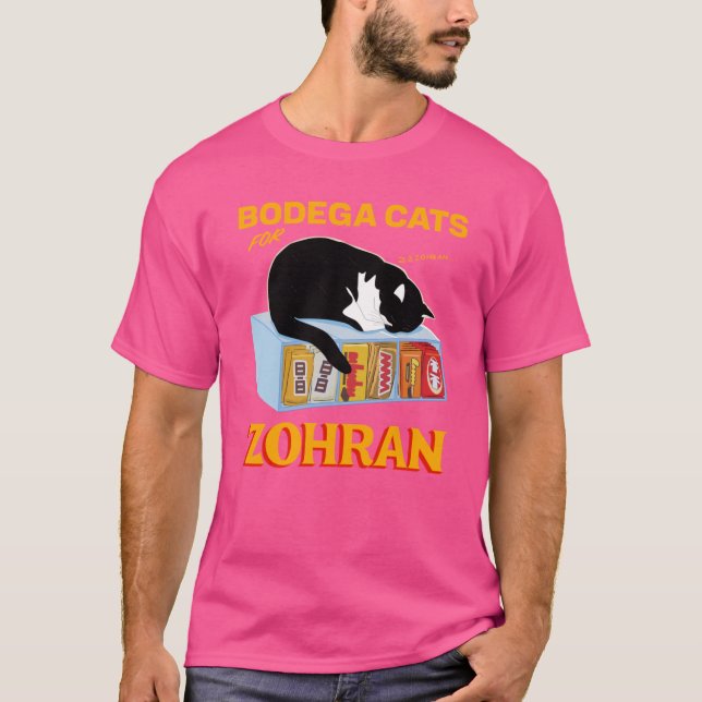 Camiseta BODEGA CATS FOR ZOHRAN boy (Anverso)