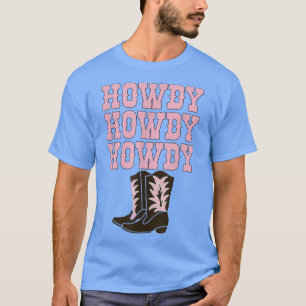 Camiseta Bodega White Howdy Rodeo de la época occidental