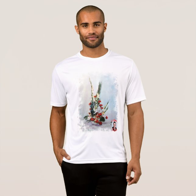 Camiseta Bodegón de flores (Anverso completo)