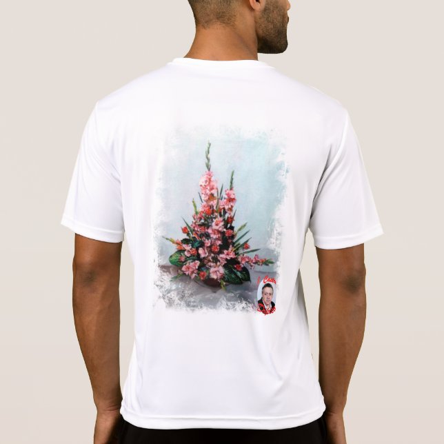 Camiseta Bodegón de flores (Reverso)