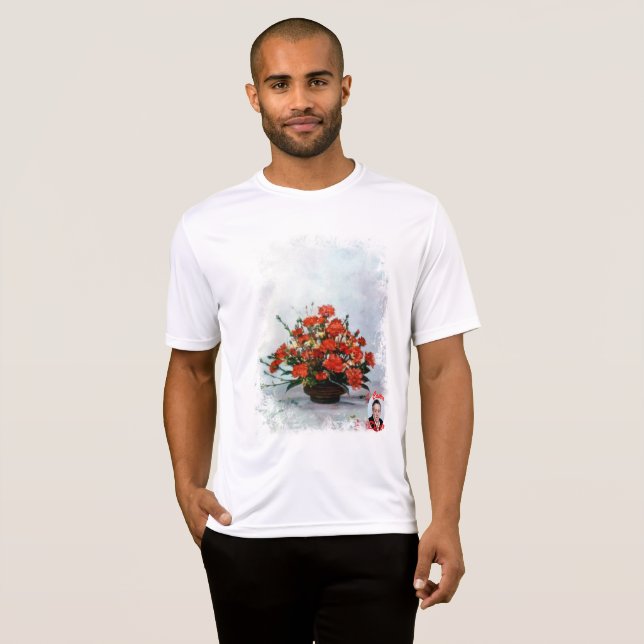 Camiseta Bodegón de flores (Anverso completo)